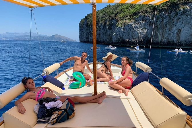 Private Tour in a Typical Capri Boat (Three Hours) - Meeting and Pickup