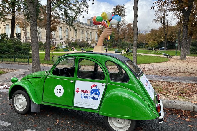 Private Tour of Paris for 3 Hours in a Vintage Citroën 2CV - Inclusions and Exclusions