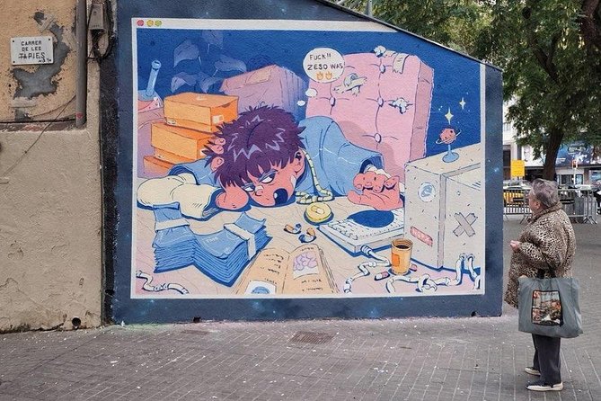 Raval Street Art and Graffiti Guided Tour in Barcelona - Colorful Murals and Graffiti