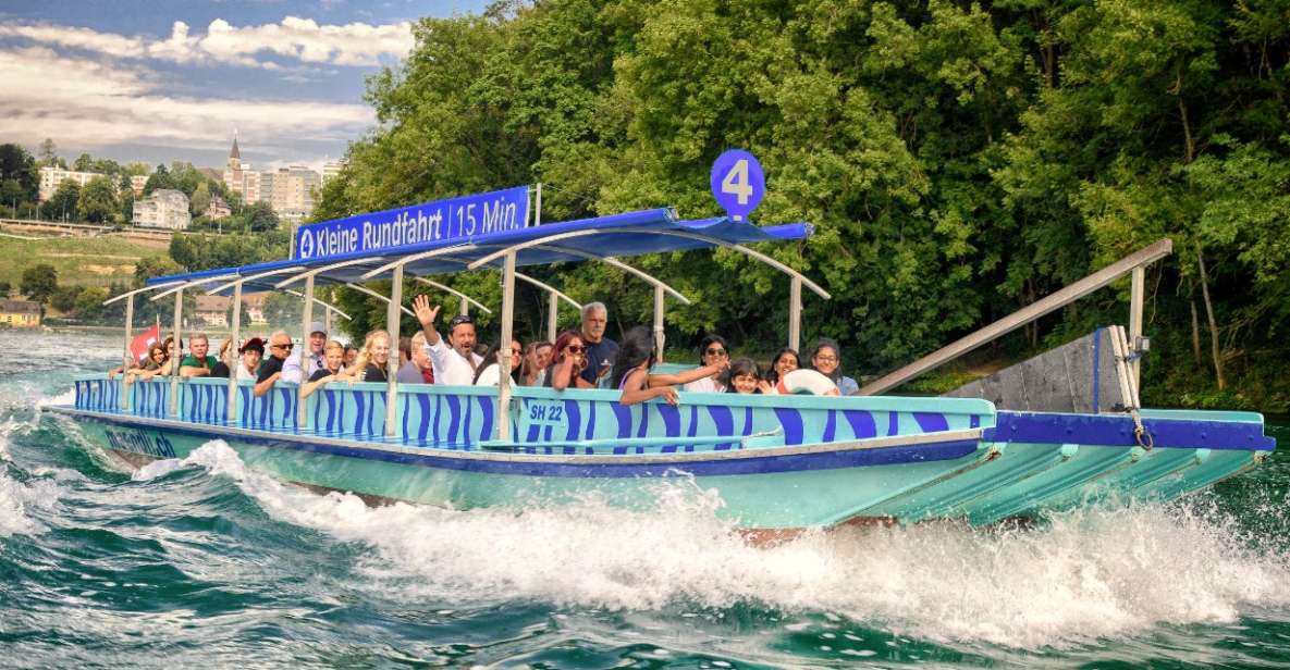 Rhine Falls: 15-Minute Boat Tour - Booking Information