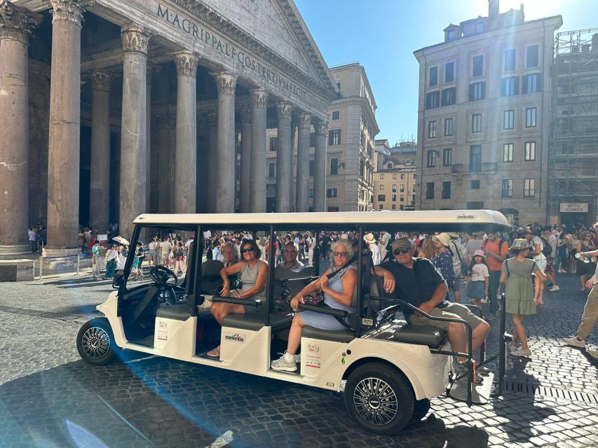 Rome: Hidden Gems and Catacombs Tour by Golf Cart - Architectural Treasures