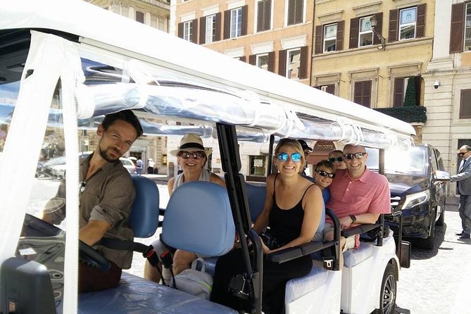 Rome Must See Golf Cart Tour: Pantheon Navona & Trevi Fountain - Tour Highlights