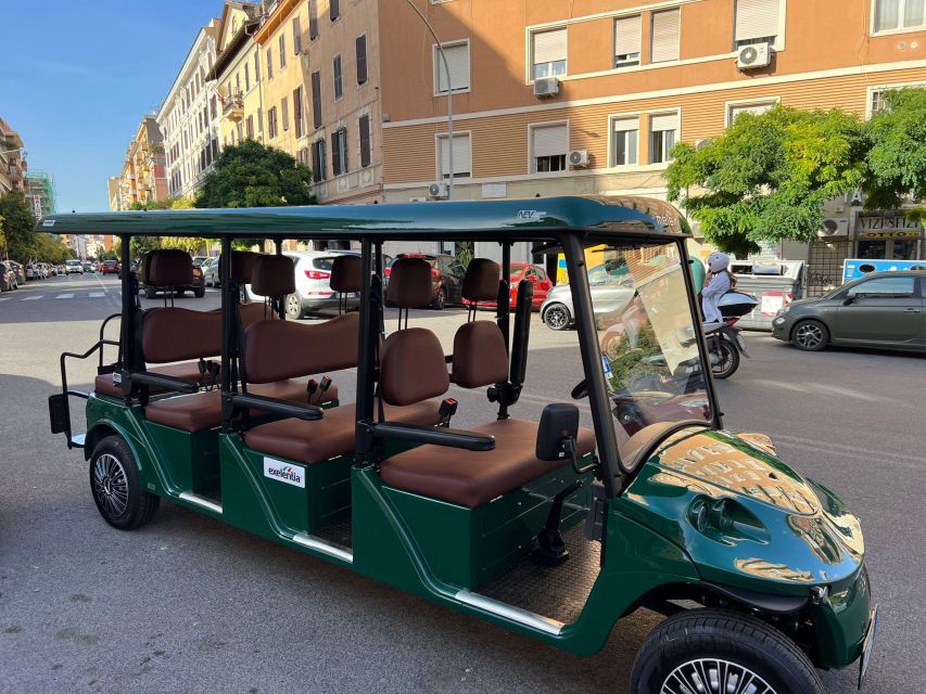 Rome: Private City Highlights Golf Cart Tour - Pricing & Booking