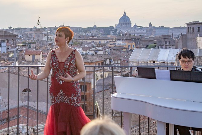 Rooftop Bar Opera Show: The Great Beauty of Rome - Aperitivo: Taste of Italy