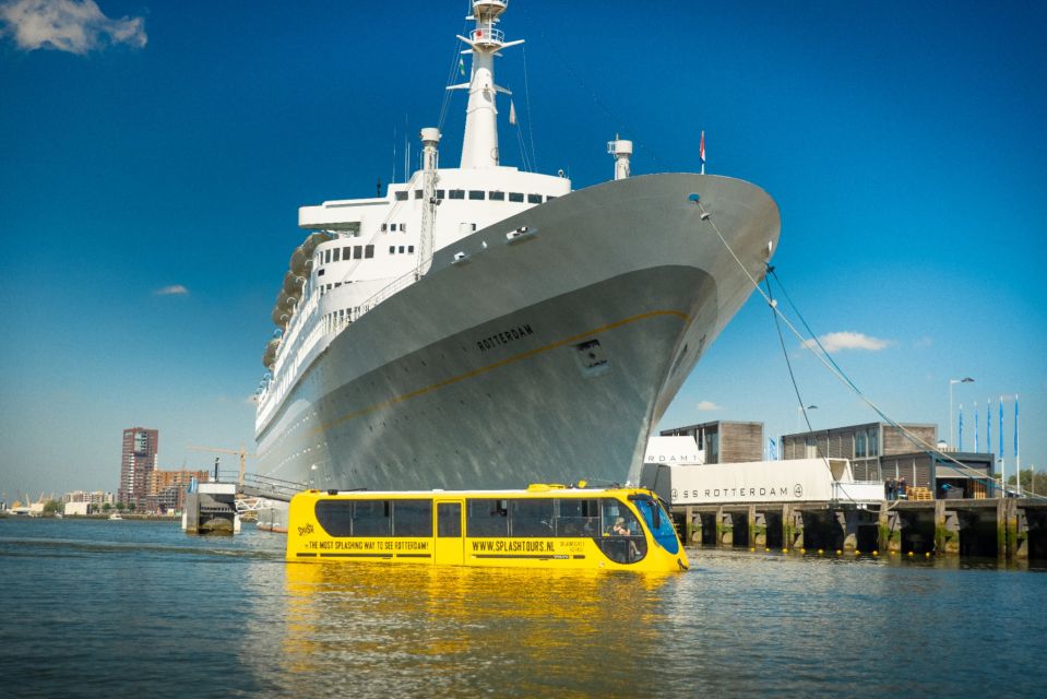 Rotterdam: 1-Hour Sightseeing Splash Tour - Price and Duration