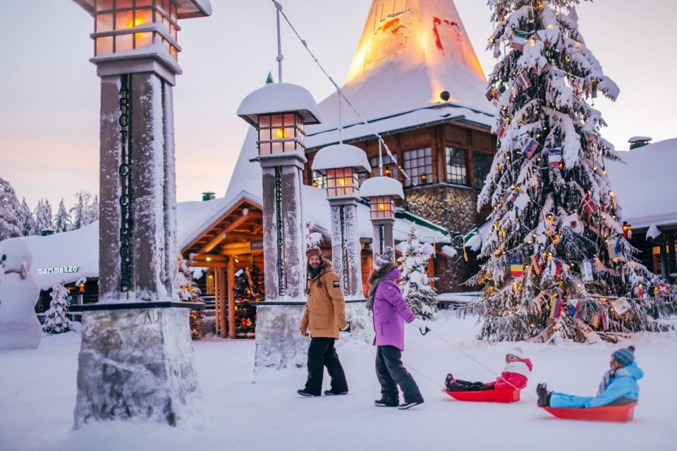 Rovaniemi: Santa Claus Village Visit With Hotel Pickup - Included Features