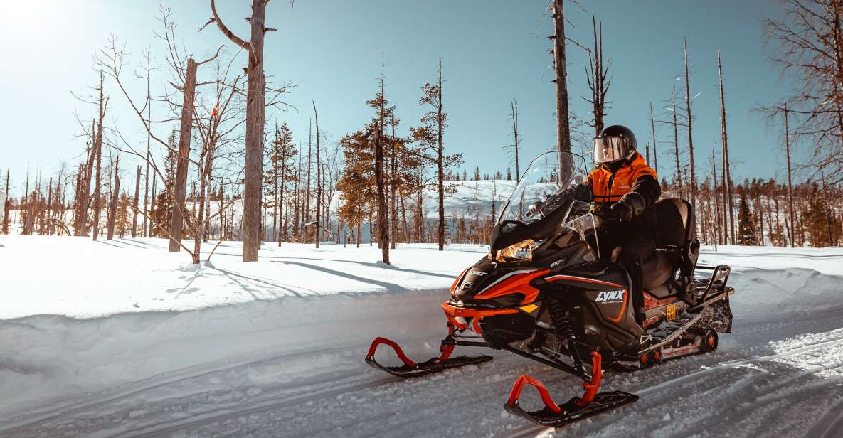 Saariselkä: Snowmobile Adventure for Adults - Duration and Pickup