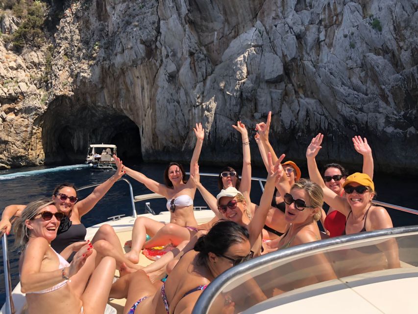 Salerno/Sorrento: Capri Boat Tour With City Visit and Snacks - Group Size and Departure Locations