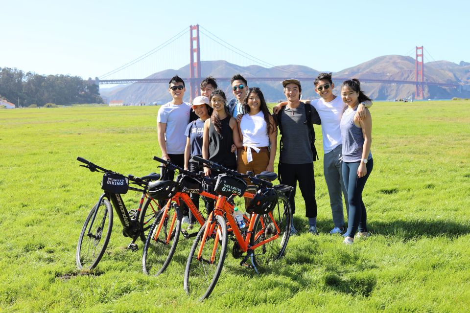 San Francisco: Golden Gate Bridge Guided Bike or Ebike Tour - Itinerary Overview