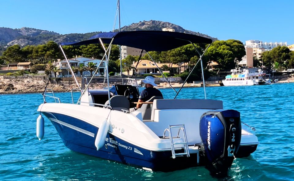 Santa Ponsa: BOAT Tour With License. Be the Captain! - Boat Features