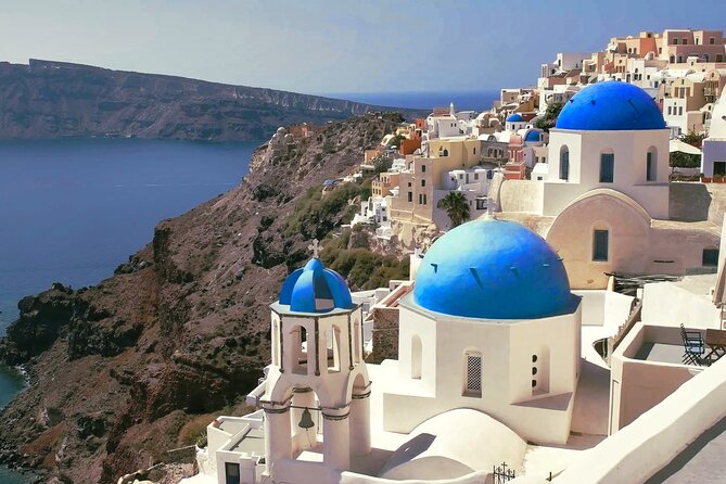 Santorini Panoramic Firostefani & Oia Blue Domes Private Tour - Not Included in the Tour