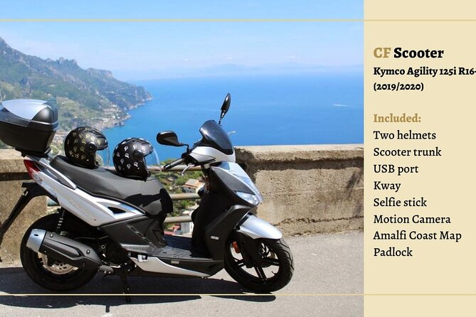 Scooter Rental on the Amalfi Coast - Inclusions and Policies