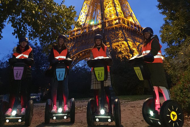 Segway by Night ! Illuminated Paris - Age and Group Size Requirements