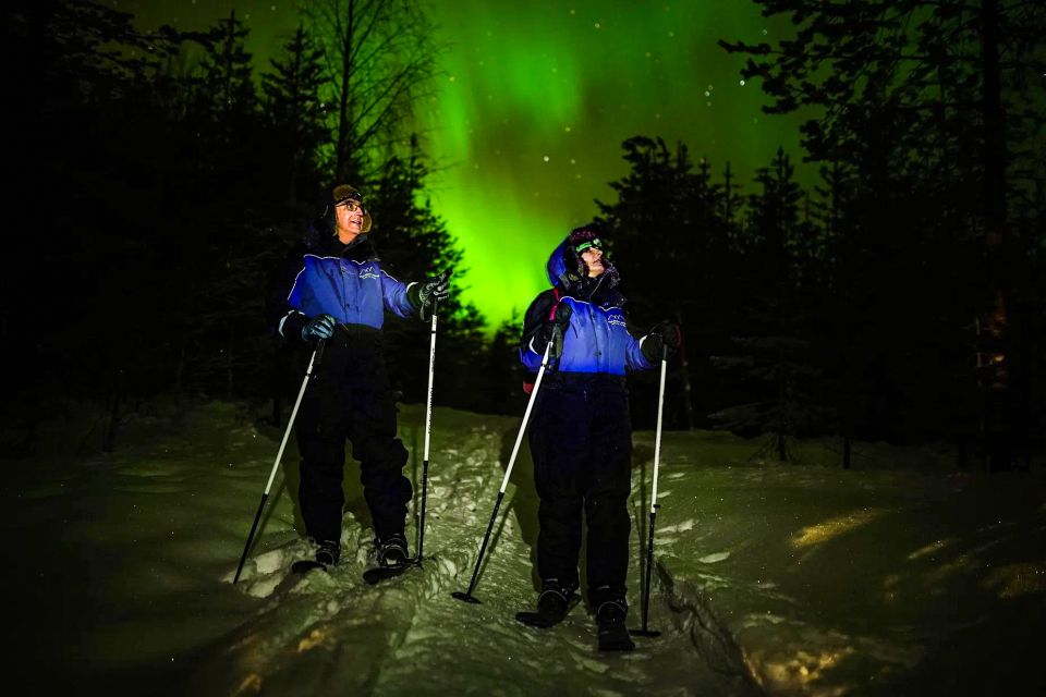 Ski Trekking Under the Northern Lights - Backcountry Skiing Adventure