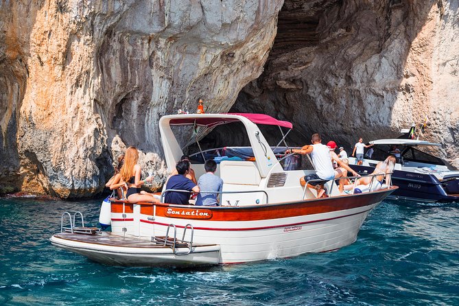 Small Group Boat Day Excursion to Capri Island From Amalfi - Boat Cruise Around Capri