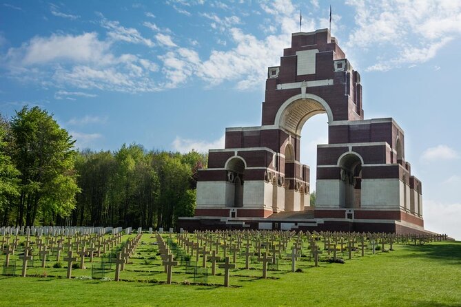 Somme Battlefields From Paris With Australian Memorial & Amiens Cathedral - Exploring the Lochnagar Crater