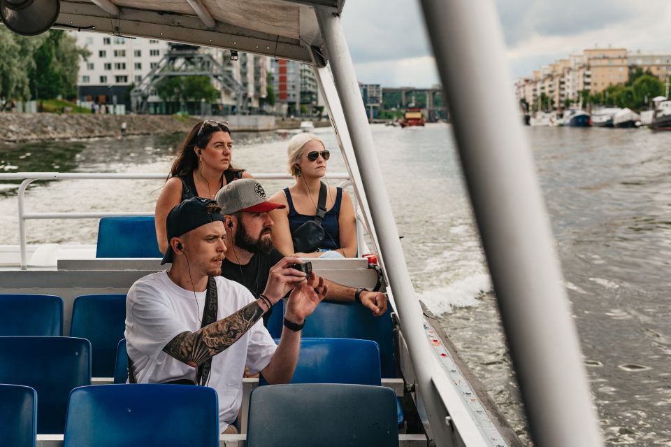 Stockholm: Under the Bridges Boat Tour - Highlights of the Tour