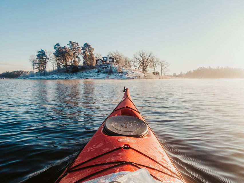 Stockholm: Winter Kayaking, Swedish Fika, and Hot Sauna - Kayaking Through Picturesque Landscapes