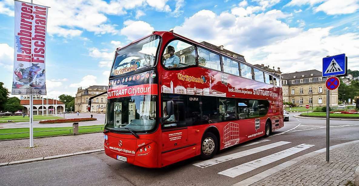 Stuttgart 24-Hour Hop-On Hop-Off Sightseeing Bus Tour - Tour Details