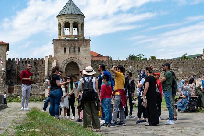 Tbilisi Walking Tour Including Cable Car and Wine Tasting - Metekhi Cathedral