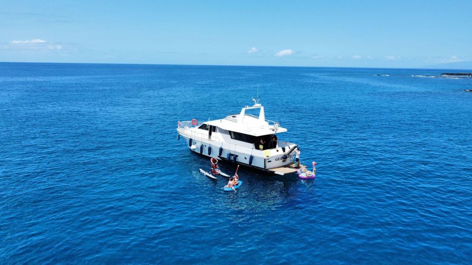 Tenerife: 4hr Private Yacht Cruise With Waterplays and Slide - Yacht Specifications and Water Activities