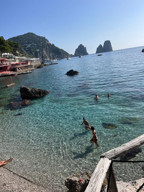 Tour of Capri Island - Snorkeling and Exploration