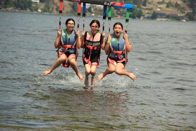 Triple Parasailing Experience in Kelowna - Highlights