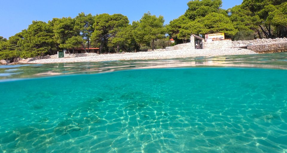 Trogir: Private Speedboat Tour to Blue Lagoon and 3 Islands - Itinerary