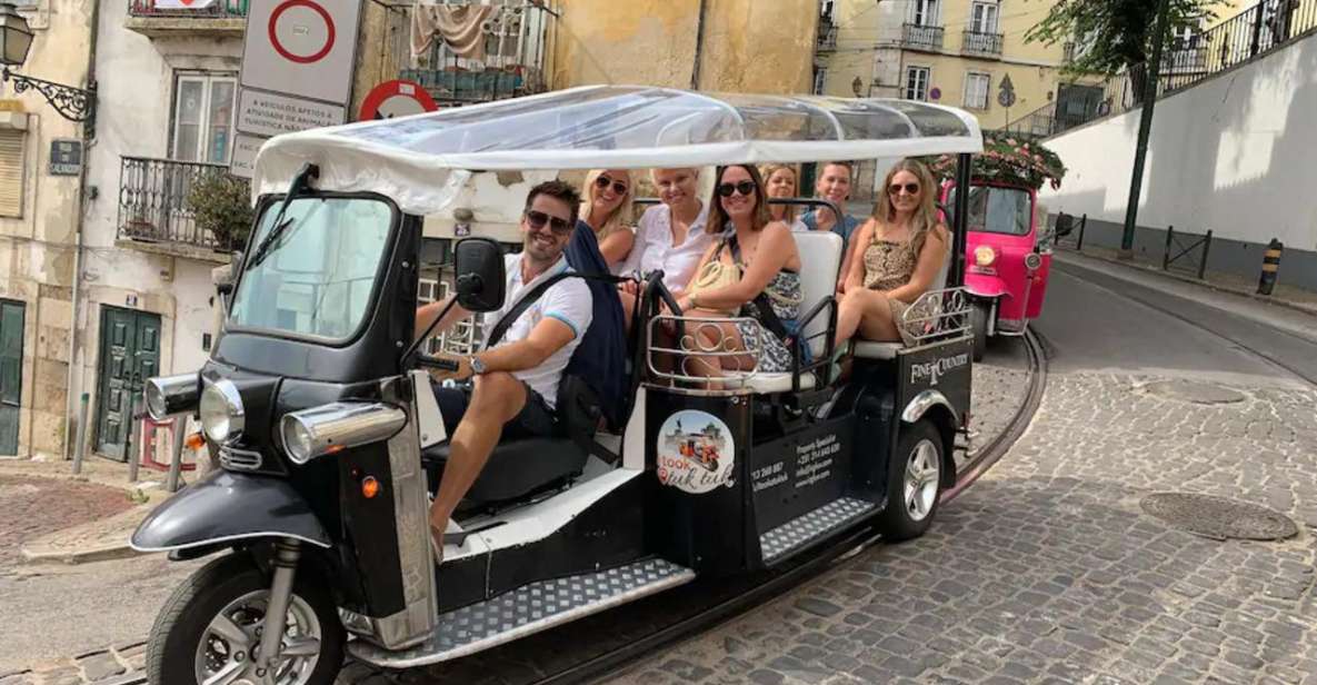 True 4hour/Half Day Tuktuk Tour of Lisbon - Local Overview! - Pickup and Drop-off Locations