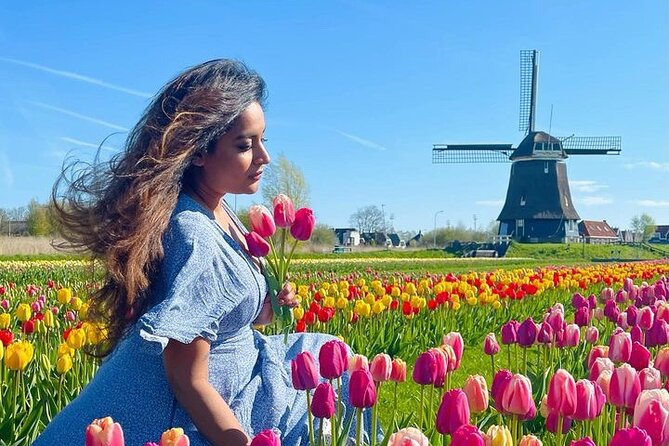 Tulip Field With a Dutch Windmill Day Tour From Amsterdam - Highlights of the Day