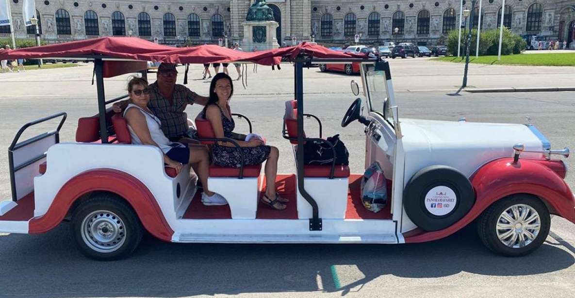 Vienna: Sightseeing Tour in an 10 Seats Electric Classic Car - Guided Experience