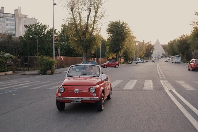 Vintage Fiat 500 Cabriolet: Private Tour to Romes Highlight - Accessibility and Restrictions