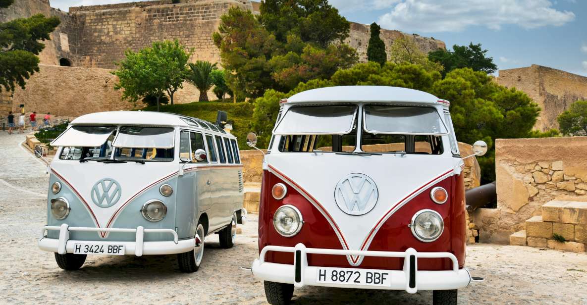 Vintage Tour Around Alicante in Genuine Kombi T1 Vans - Highlights of the Tour