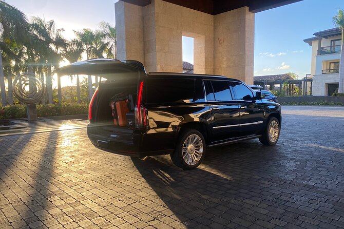 Vip Cadillac Transportation in Punta CANA CAP CANA Roundtrip - COVID-19 Precautions