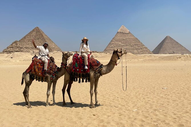 VIP Tour Private Giza Pyramids Memphis City Sakkara Camel Lunch - Tour Details