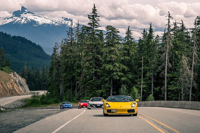 Whistler Exotic Driving Experience - Included in the Package