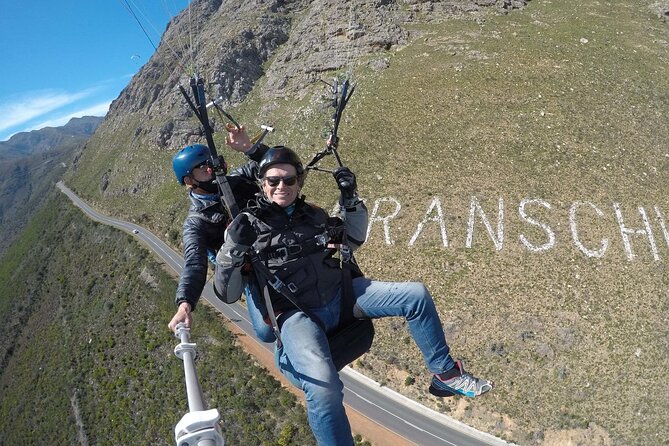 Winelands Tandem Paragliding Experience - Passenger Gear and Equipment