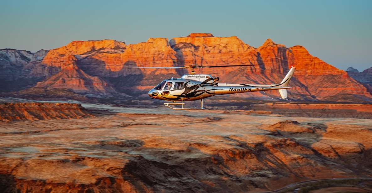 Zion National Park: 10- or 20-Minute Scenic Helicopter Tour - Highlights of the Experience