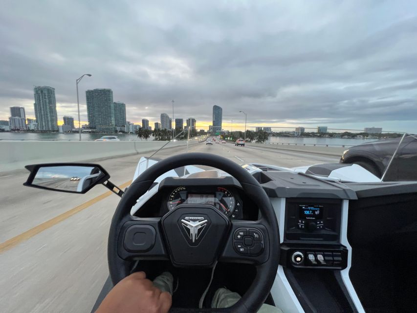 1 Hour & 30min Slingshot Rental Miami - We The Best !! - Customer Service and Delivery