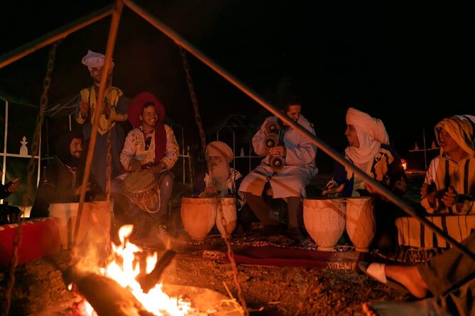 1 Night Camel Trek Over Erg Chebbi Dunes Merzouga No Extra - Accommodation Amenities