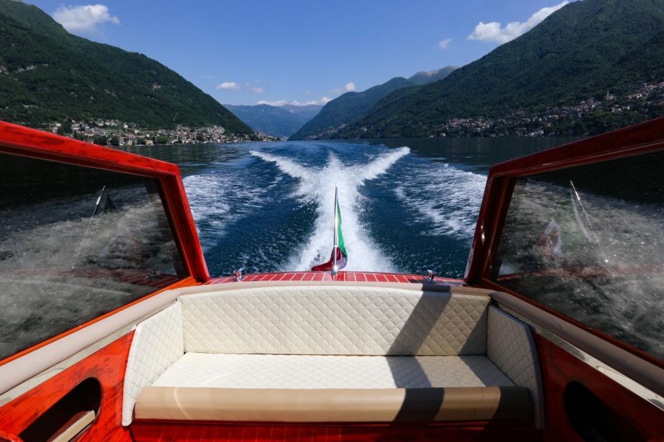 3H Lake Como Private or Shared Tour on Wooden Boat - Inclusions