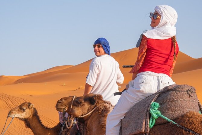 4 Day Authentic Desert Tour From Fes To Marrakech - Camel Trekking in the Dunes