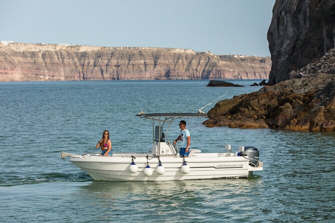 5 Hours Boat Rental in Santorini - Booking and Cancellation Policy