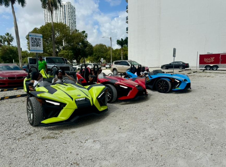 6 Hour Slingshot Rental Miami - Rental Inclusions and Features