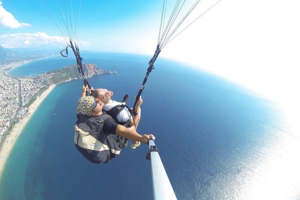 Alanya: Tandem Paragliding Experience Over Cleopatra Beach - Stunning Coastal Panoramic Views