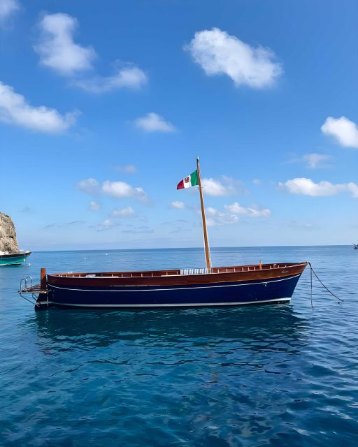 Amalfi Coast: Authentic and Private Boat Experience - Amenities and Facilities Onboard