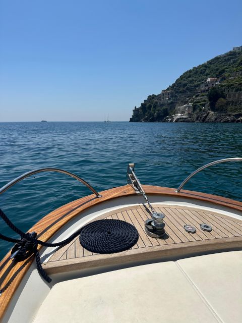 Amalfi Coast:We Organize Private Boat Tours and Small Group - Itinerary Highlights