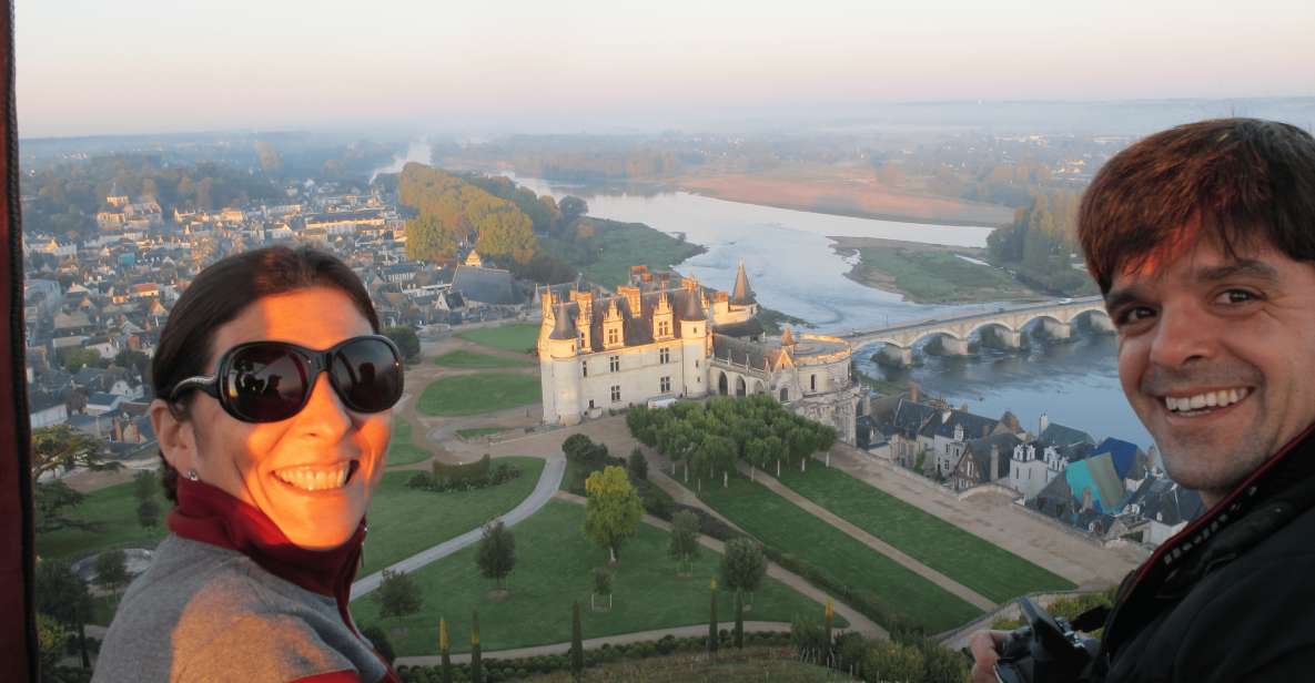 Amboise Hot-Air Balloon VIP for 6 Over the Loire Valley - Highlights of the Tour