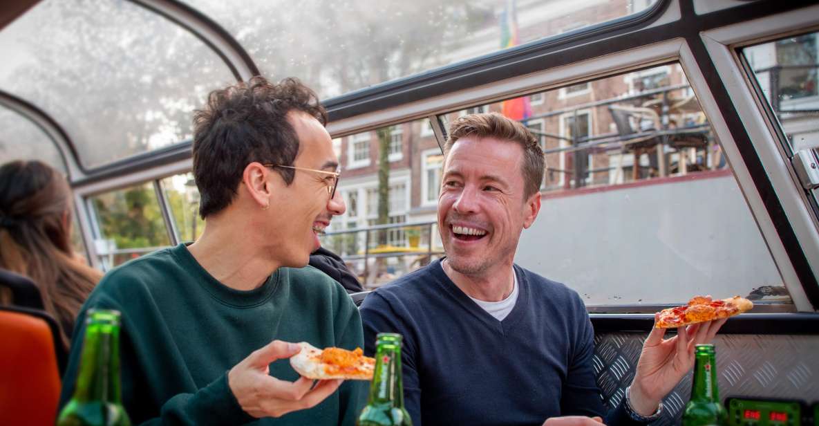 Amsterdam: Pizza Cruise With Drinks - Experience Highlights