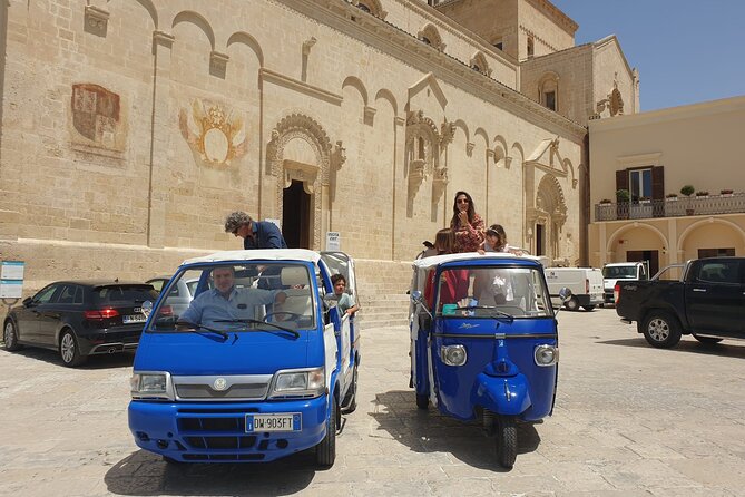 Ape Calessino Tour in the Sassi of Matera - Learning About Materas History and Culture